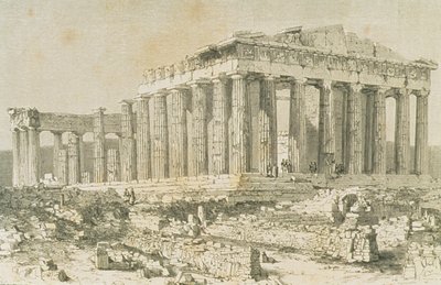 The Parthenon, Athens by French School